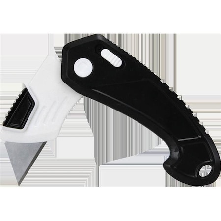 Warner 11187 Folding & Locking Plastic Utility Knife With 6 Blades